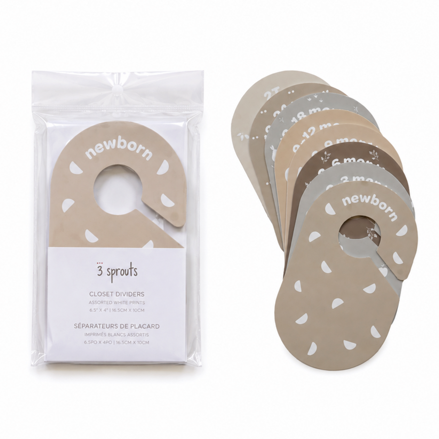 *closet dividers (newborn to 24 months) - mixed