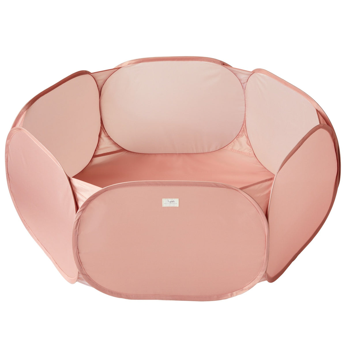 *recycled fabric ball pit - pink