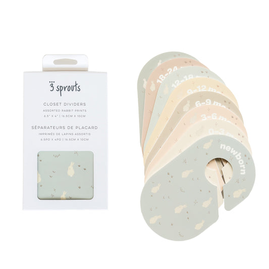 *closet dividers (newborn to 24 months)  - rabbit
