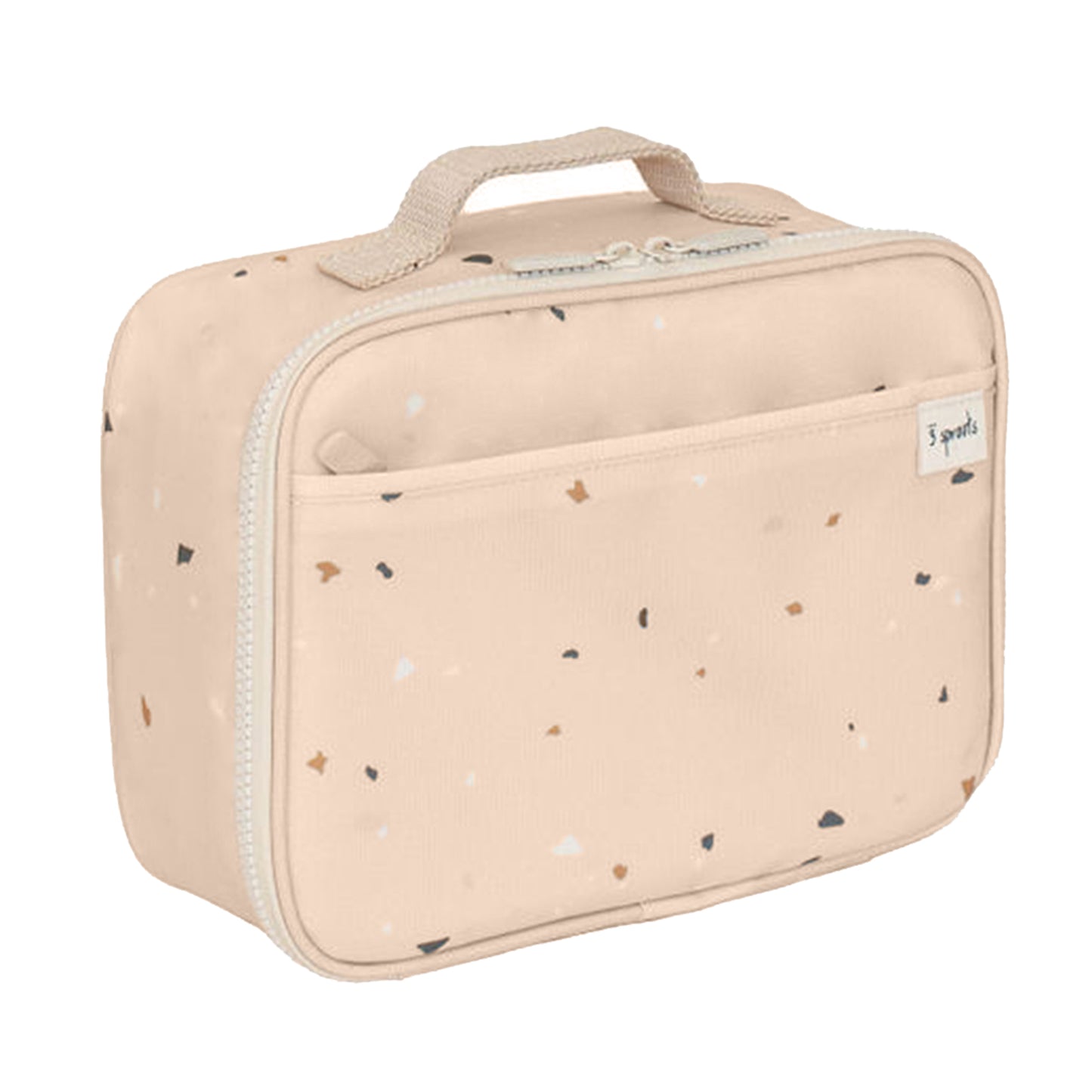 *recycled fabric lunch bag - terrazzo sand