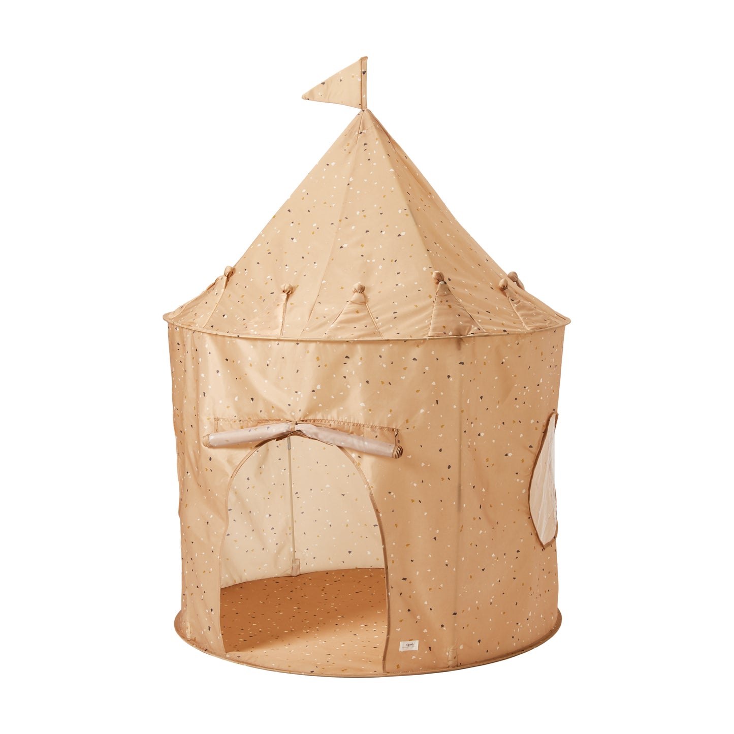 *recycled fabric play tent - terrazzo clay
