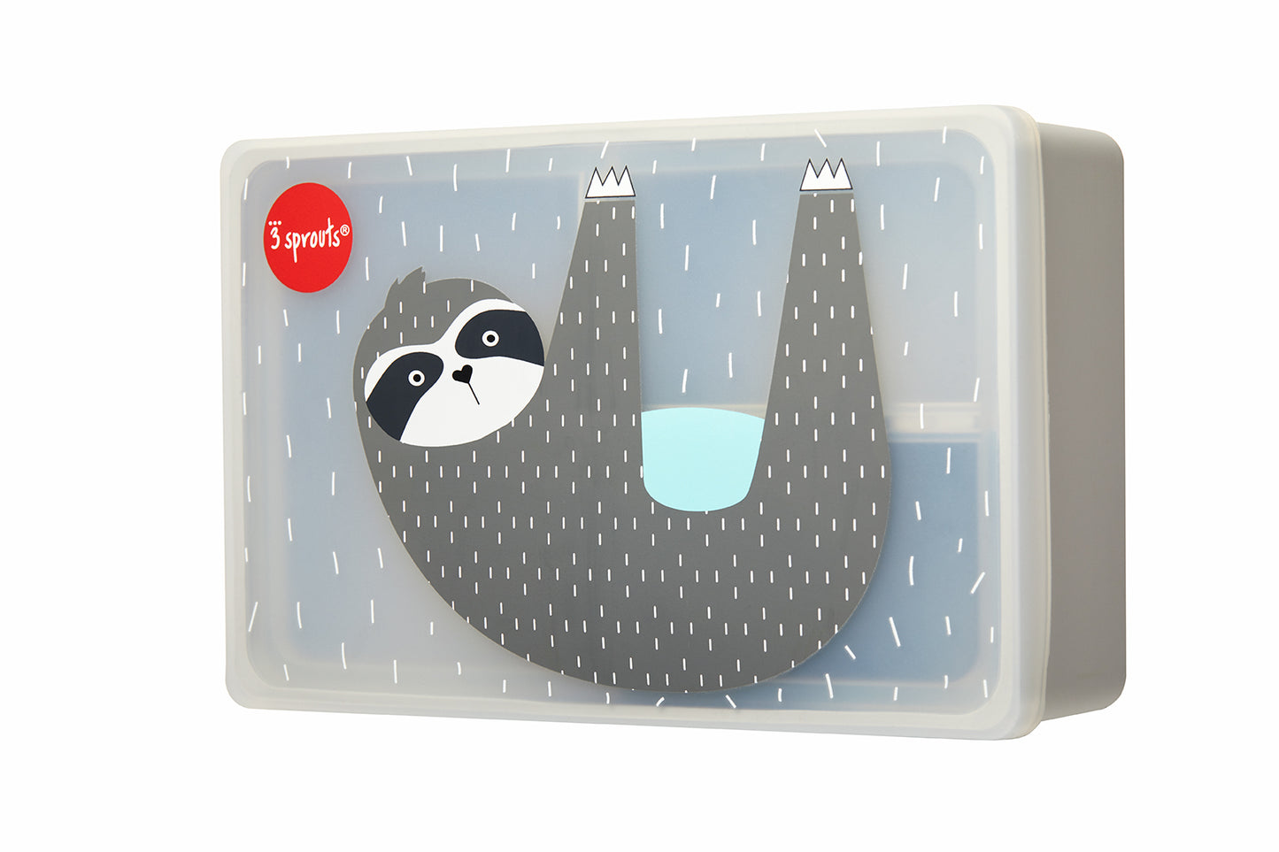 silicone bento box - sloth